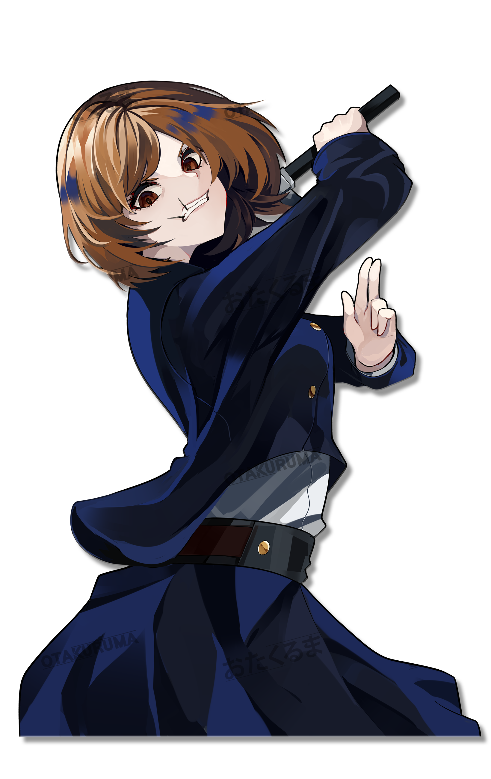 Anime Peeker and Stickers Jujutsu Kaisen Nobara Otakuruma