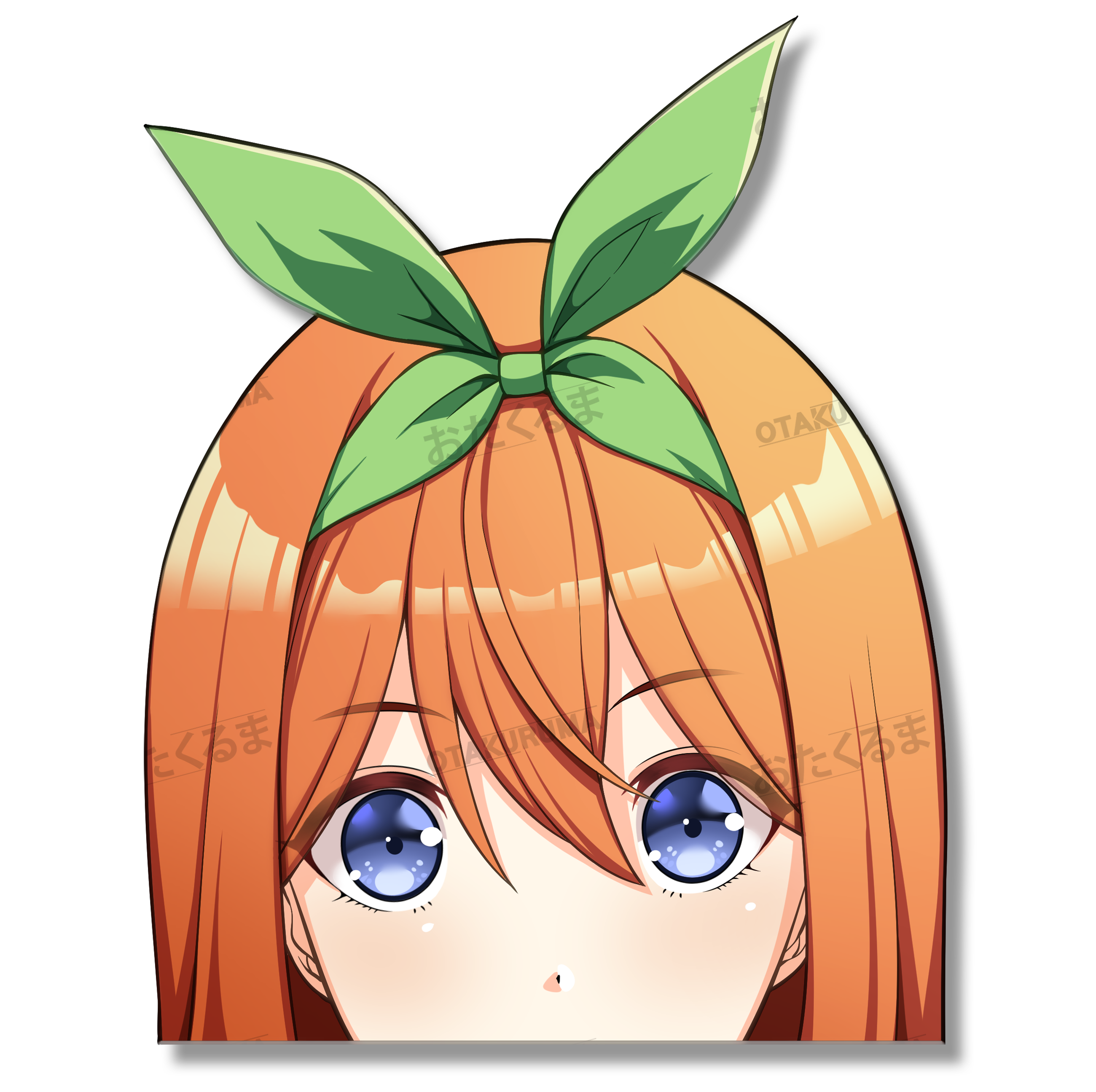 Anime Peeker and Stickers Quintessential Quintuplets Yotsuba