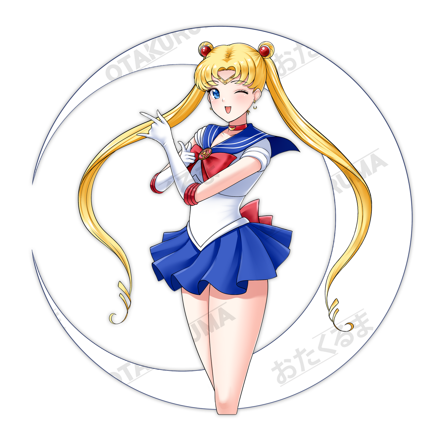 Sailor Moon 3QTR